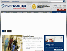 Tablet Screenshot of facilities.huffmaster.com