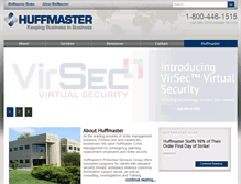 Tablet Screenshot of corporate.huffmaster.com